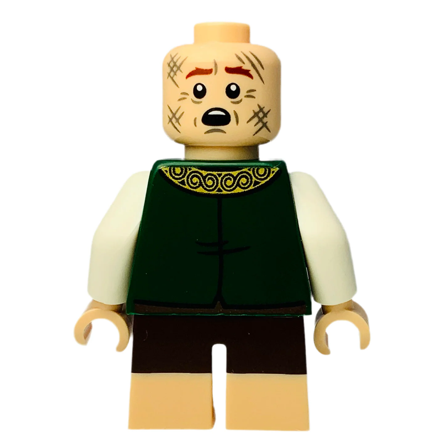 Peregrin Took (Pippin) - Dark Green Vest, lor149, LEGO® Lord of the Rings™ Minifigure - Image 3