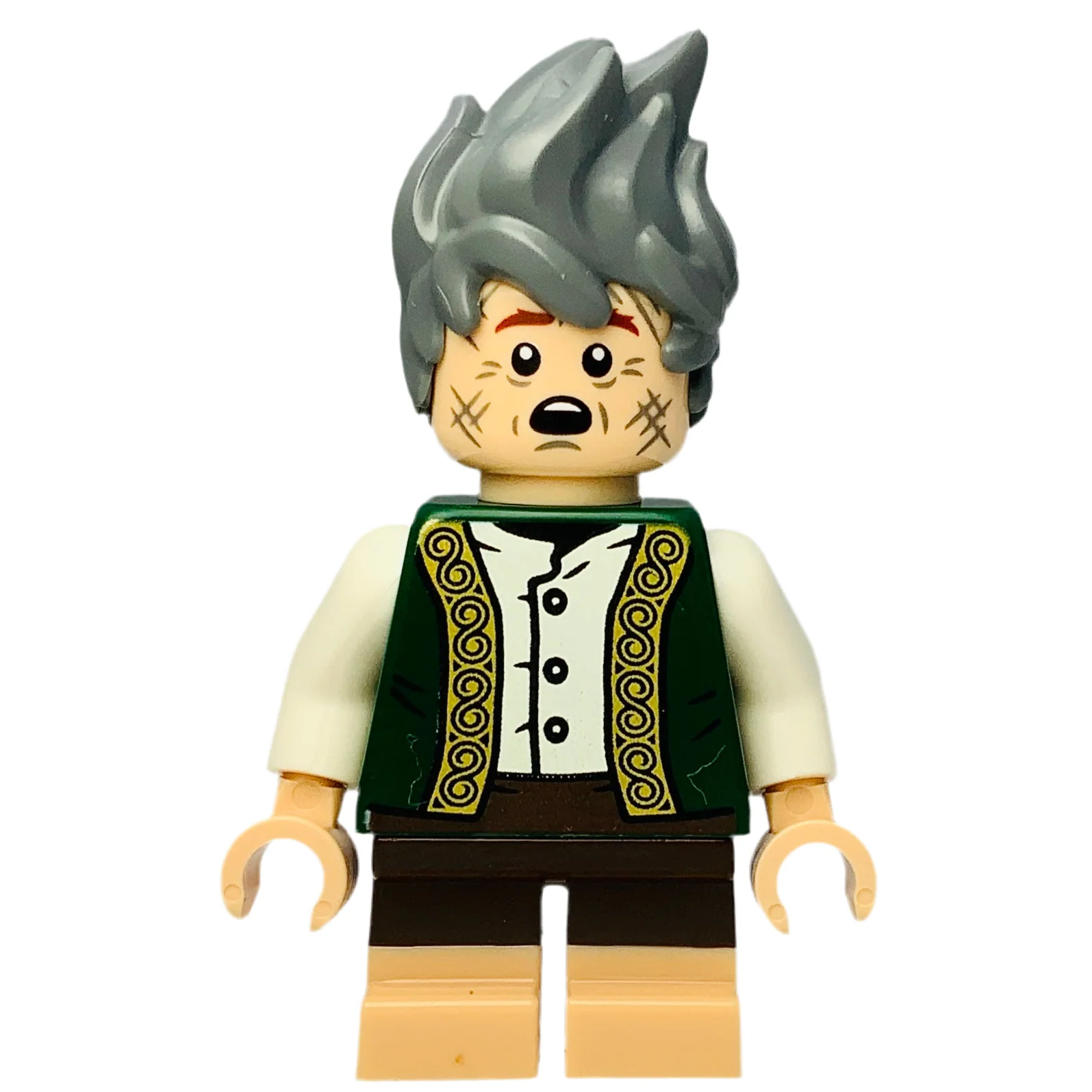 Peregrin Took (Pippin) - Dark Green Vest, lor149, LEGO® Lord of the Rings™ Minifigure - Image 4