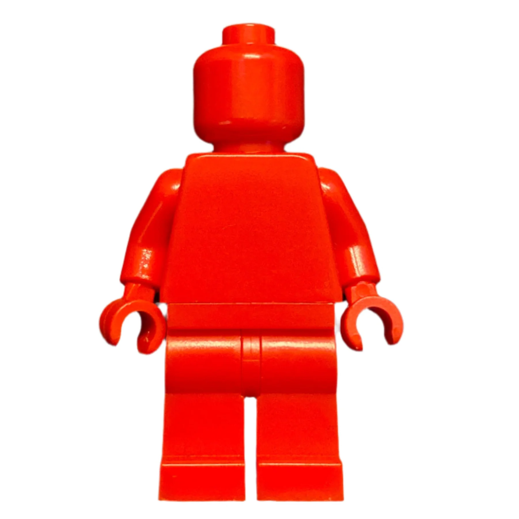 Plain Red Torso, Red Legs, Red Head (Monochrome) (LEGO VIP Letter I), gen091