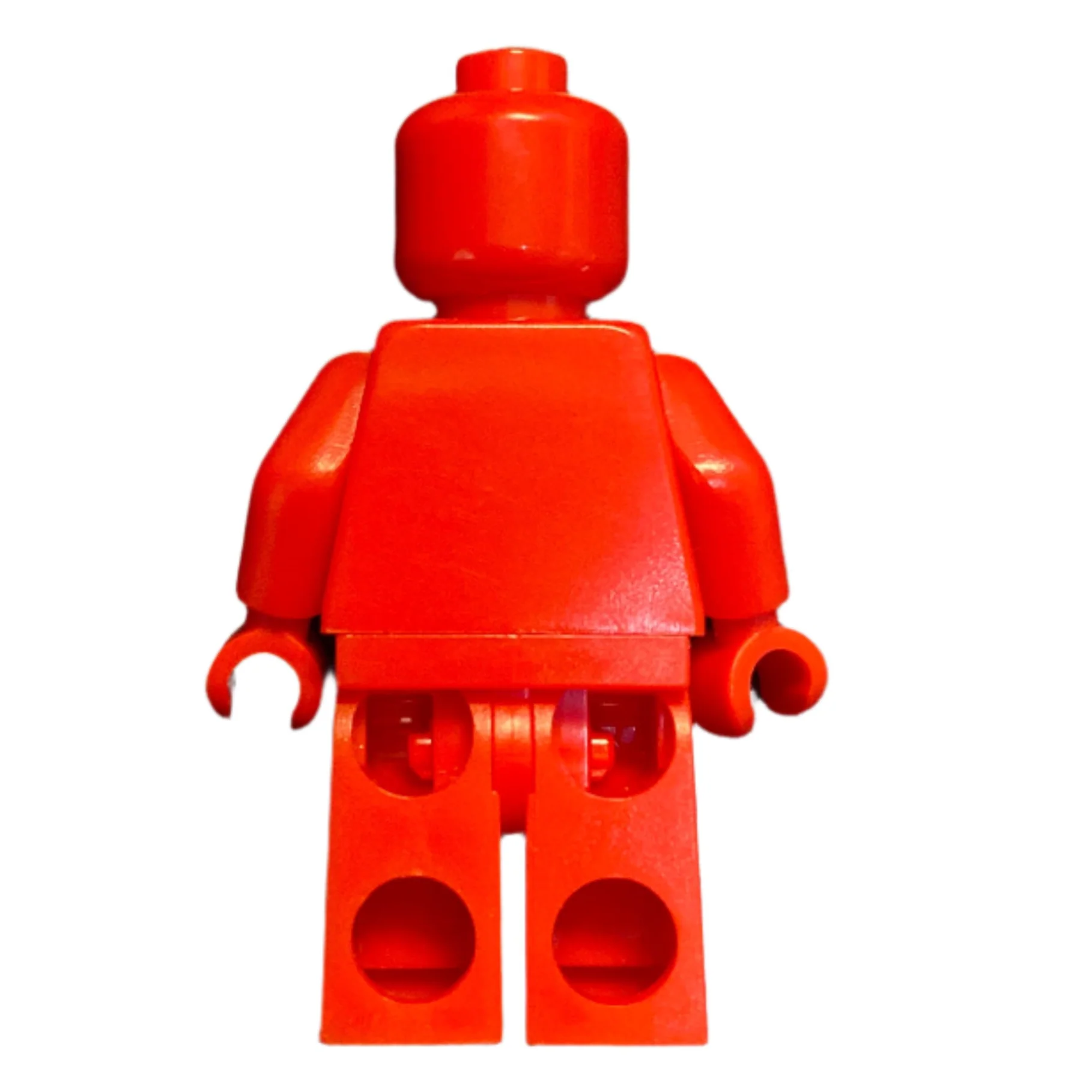 Plain Red Torso, Red Legs, Red Head (Monochrome) (LEGO VIP Letter I), gen091 - Image 2