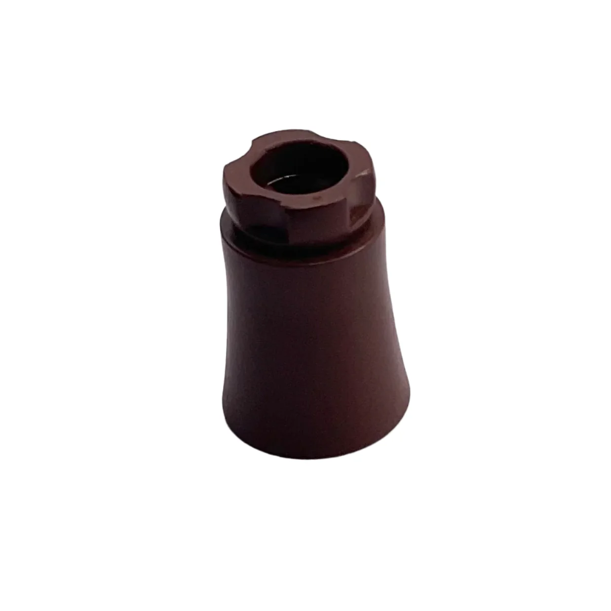 Plant, Palm Tree Trunk - Short Connector, Axle Hole with 4 Inside Prongs, Part# 2536c