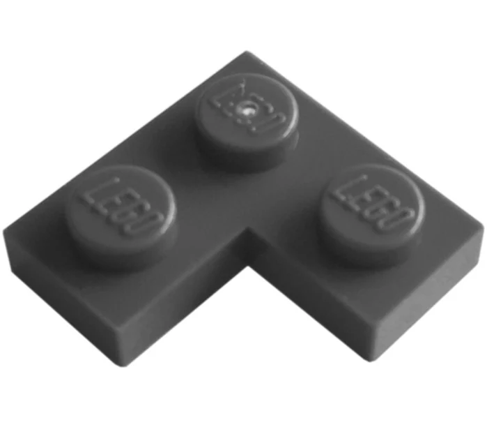 Plate 2x2 Corner, Part# 2420 - Image 2