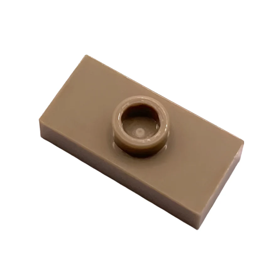 Plate, Modified 1x2 with 1 Stud without Groove (Jumper), Part# 3794a - Image 9