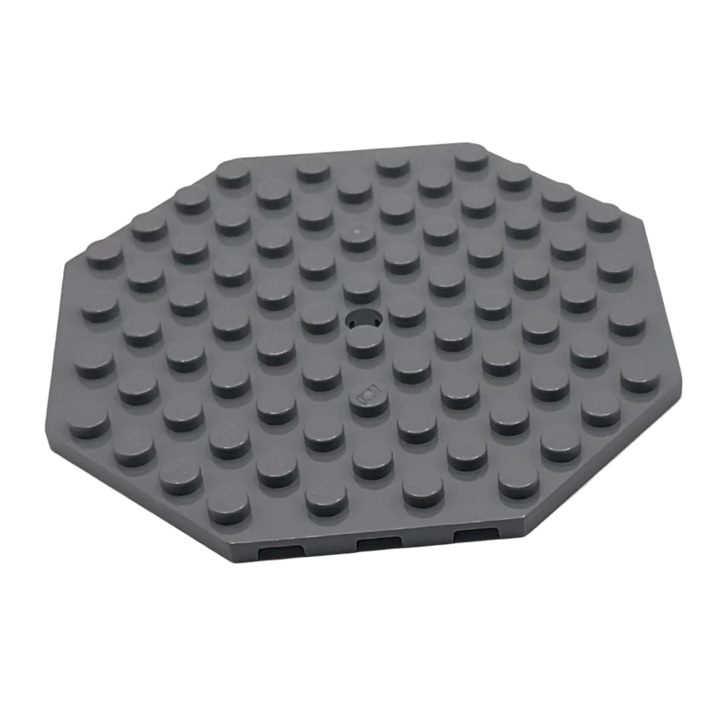 Plate, Modified 10x10 Octagonal with Hole, Part# 89523 - Image 3