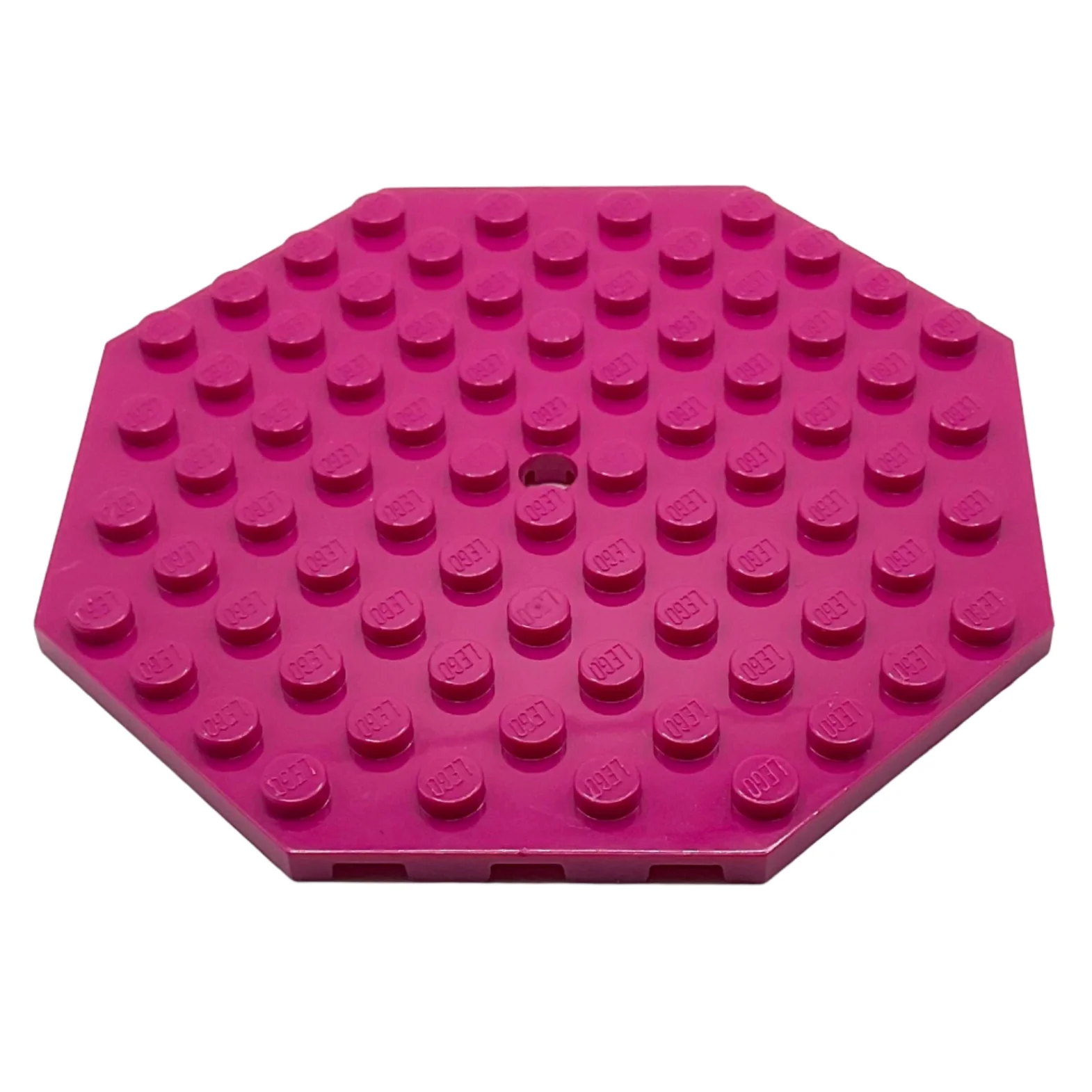 Plate, Modified 10x10 Octagonal with Hole, Part# 89523 - Image 4
