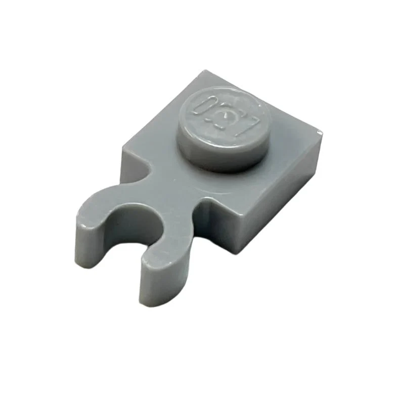 Plate, Modified 1x1 with Open O Clip Thick (Vertical Clip), Part# 4085d - Image 4