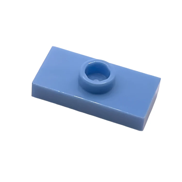 Plate, Modified 1x2 with 1 Stud with Groove (Jumper), Part# 3794b