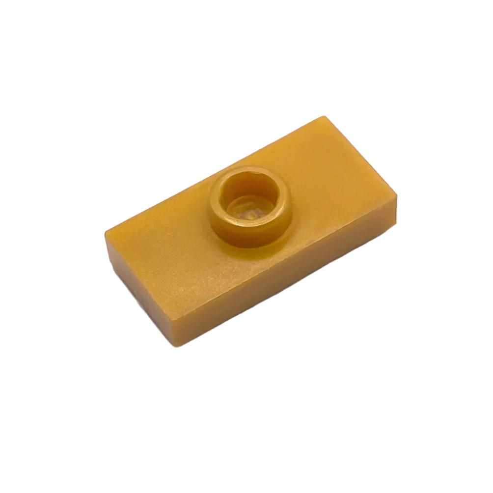 Plate, Modified 1x2 with 1 Stud with Groove (Jumper), Part# 3794b - Image 5