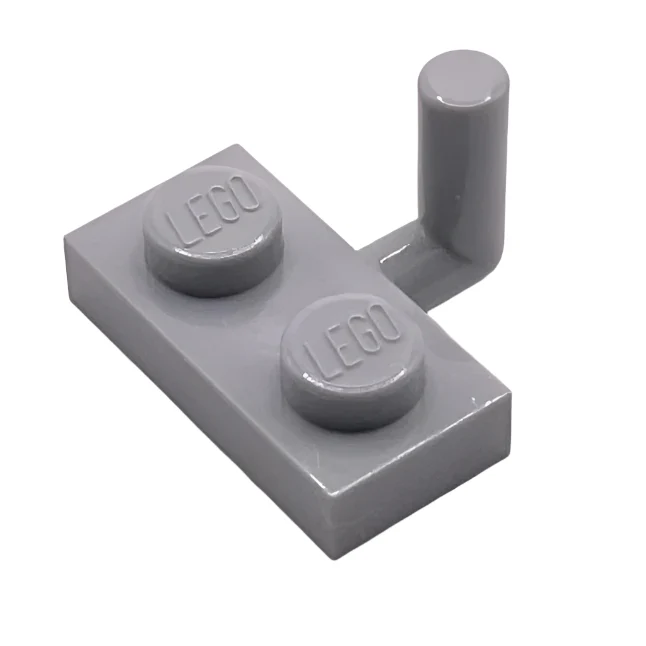 Plate, Modified 1x2 with Bar Arm Up (Horizontal Arm 5mm), Part# 4623b - Image 5