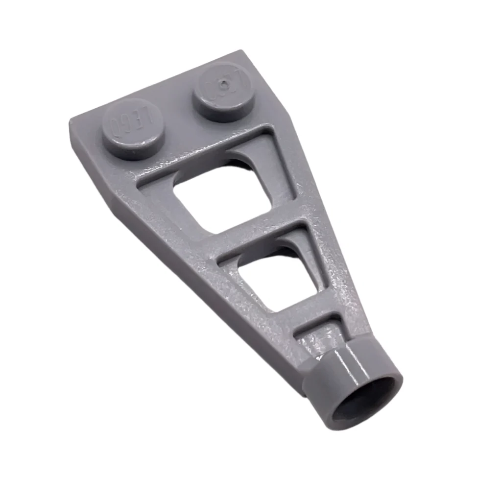 Plate, Modified 1x2 with Long Stud Holder (Space Wing), Part# 4596