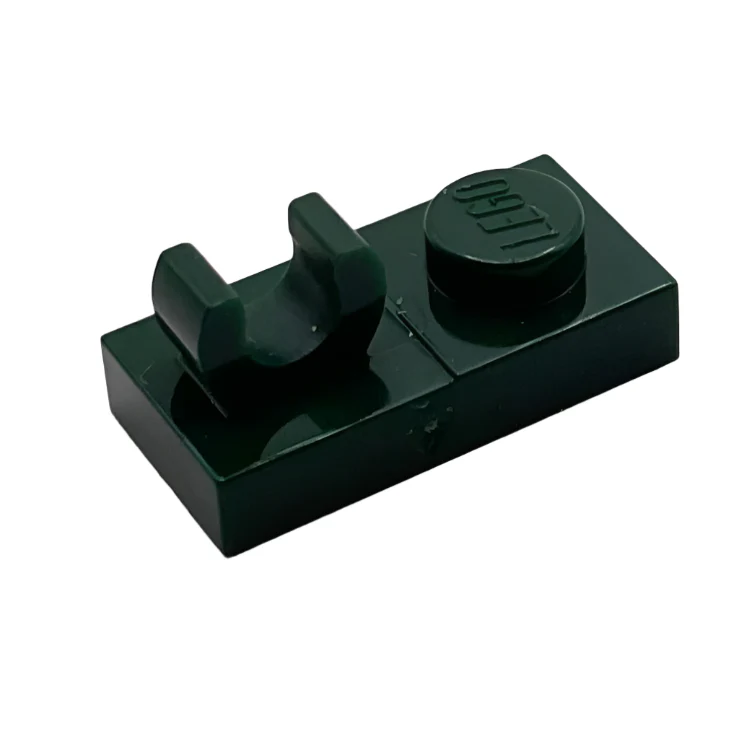 Plate, Modified 1x2 with Open O Clip on Top, Part# 44861 - Image 5