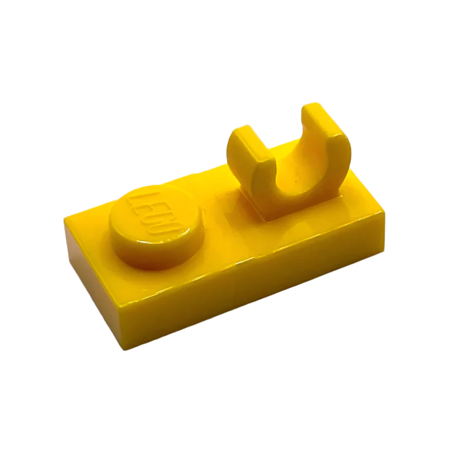 Plate, Modified 1x2 with Open O Clip on Top, Part# 44861 - Image 9