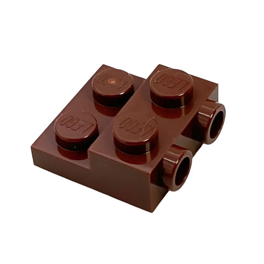 Plate, Modified 2x2x2/3 with 2 Studs on Side, Part# 99206 - Image 2