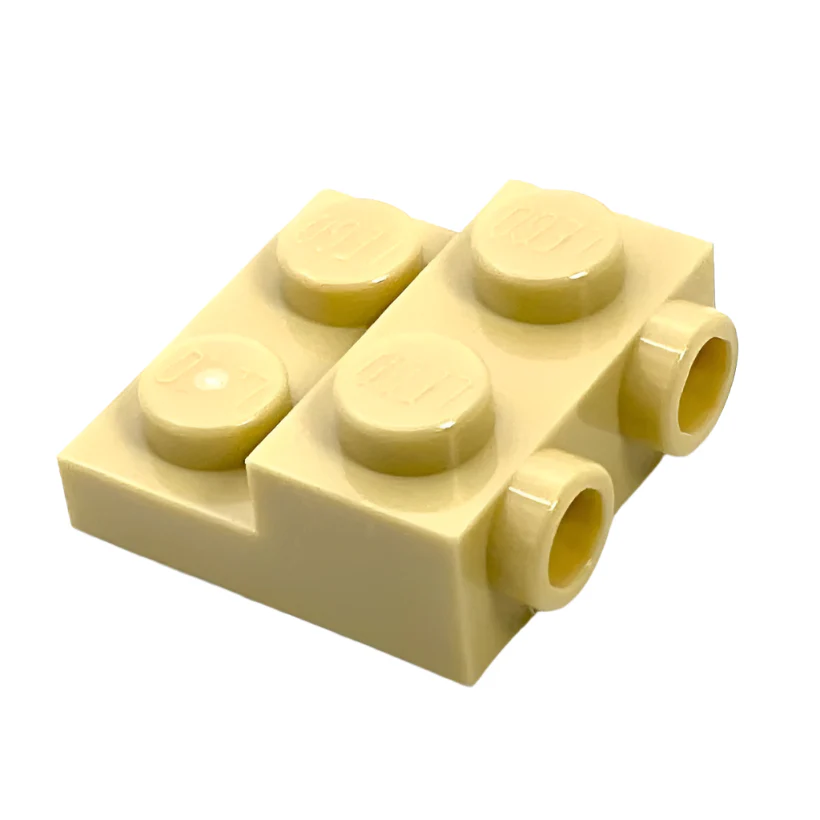 Plate, Modified 2x2x2/3 with 2 Studs on Side, Part# 99206 - Image 3