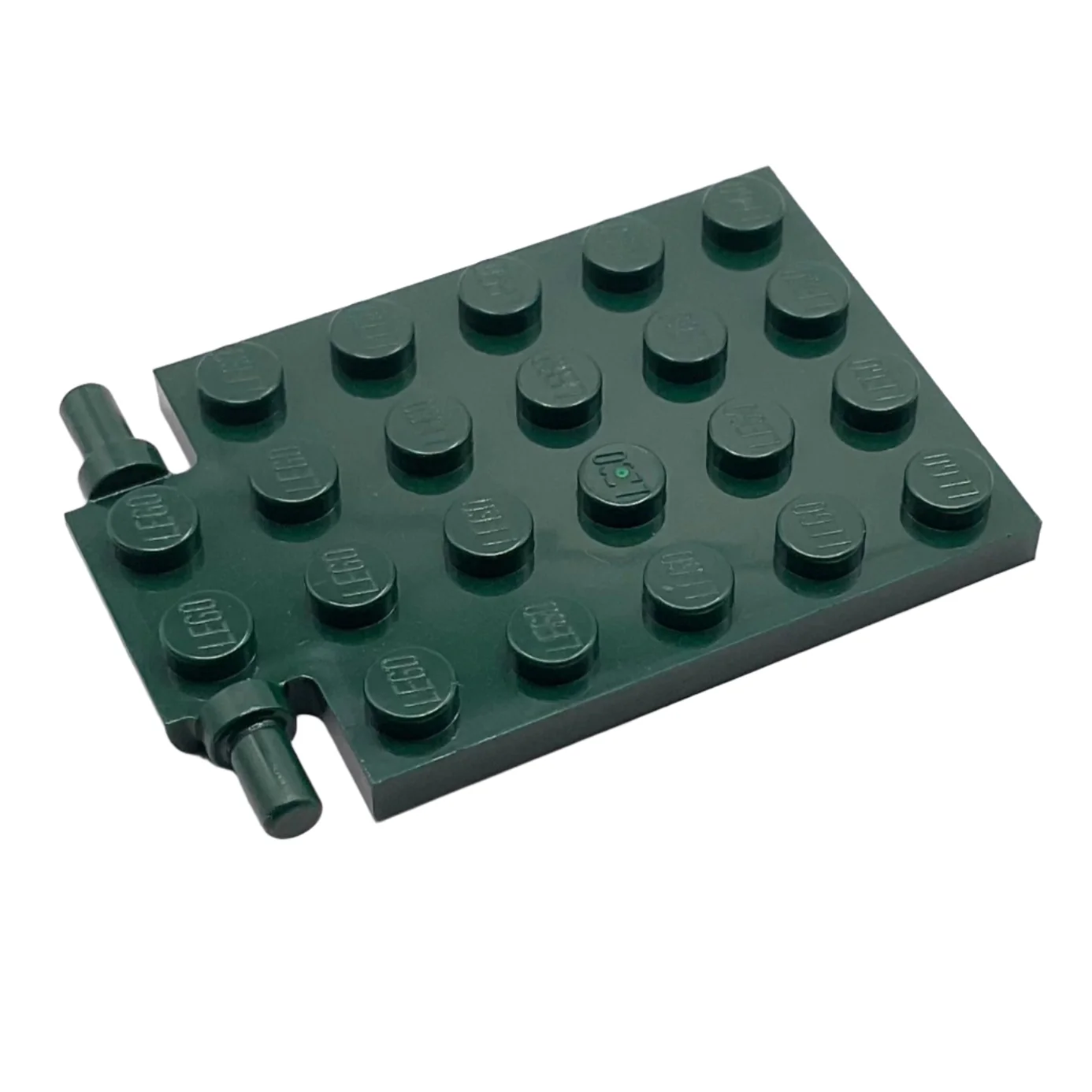 Plate Modified 4x6 with Trap Door Hinge (Long Pins), Part# 92099 - Image 6