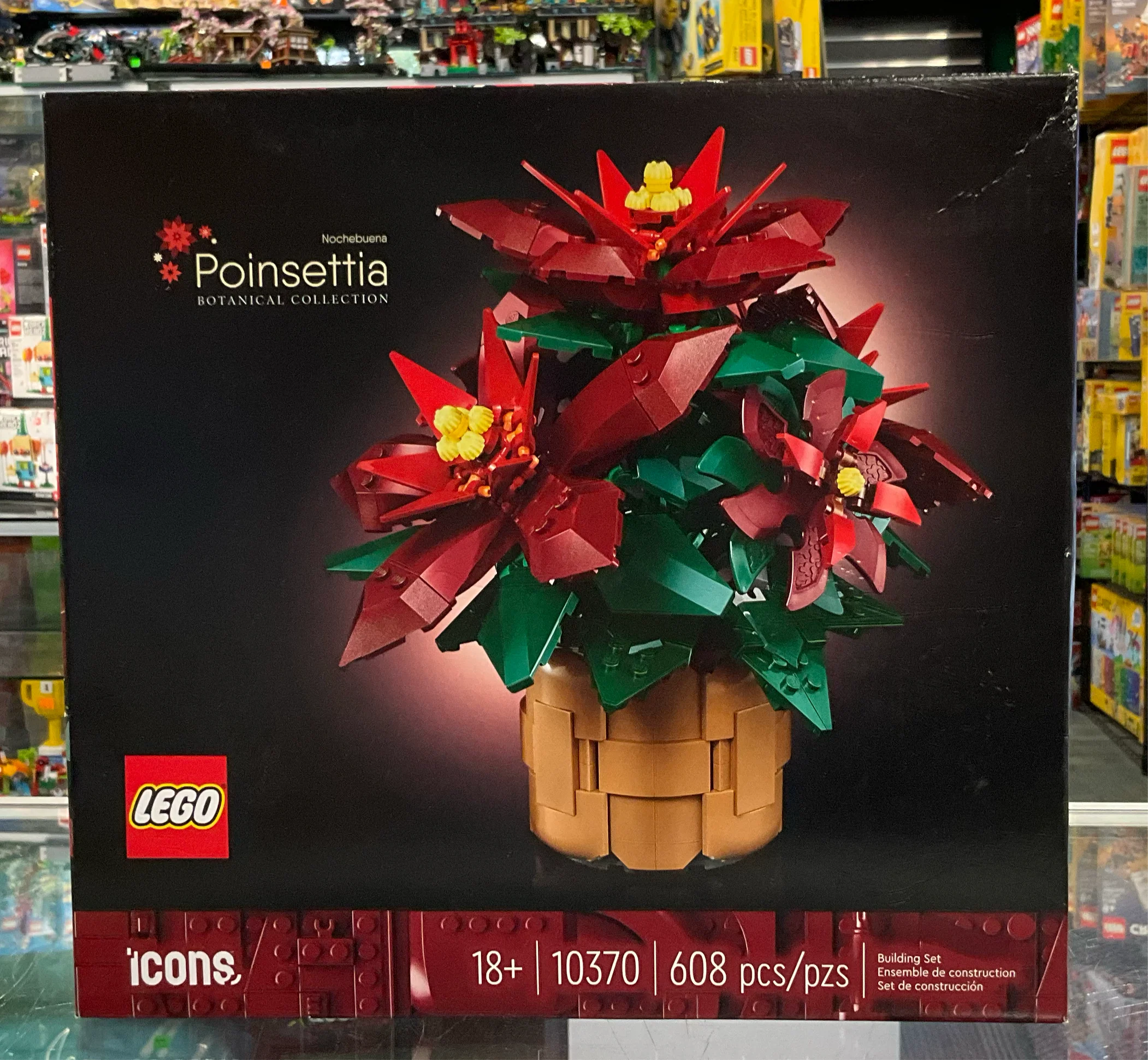 Poinsettia, 10370 - LEGO® Botanical Set