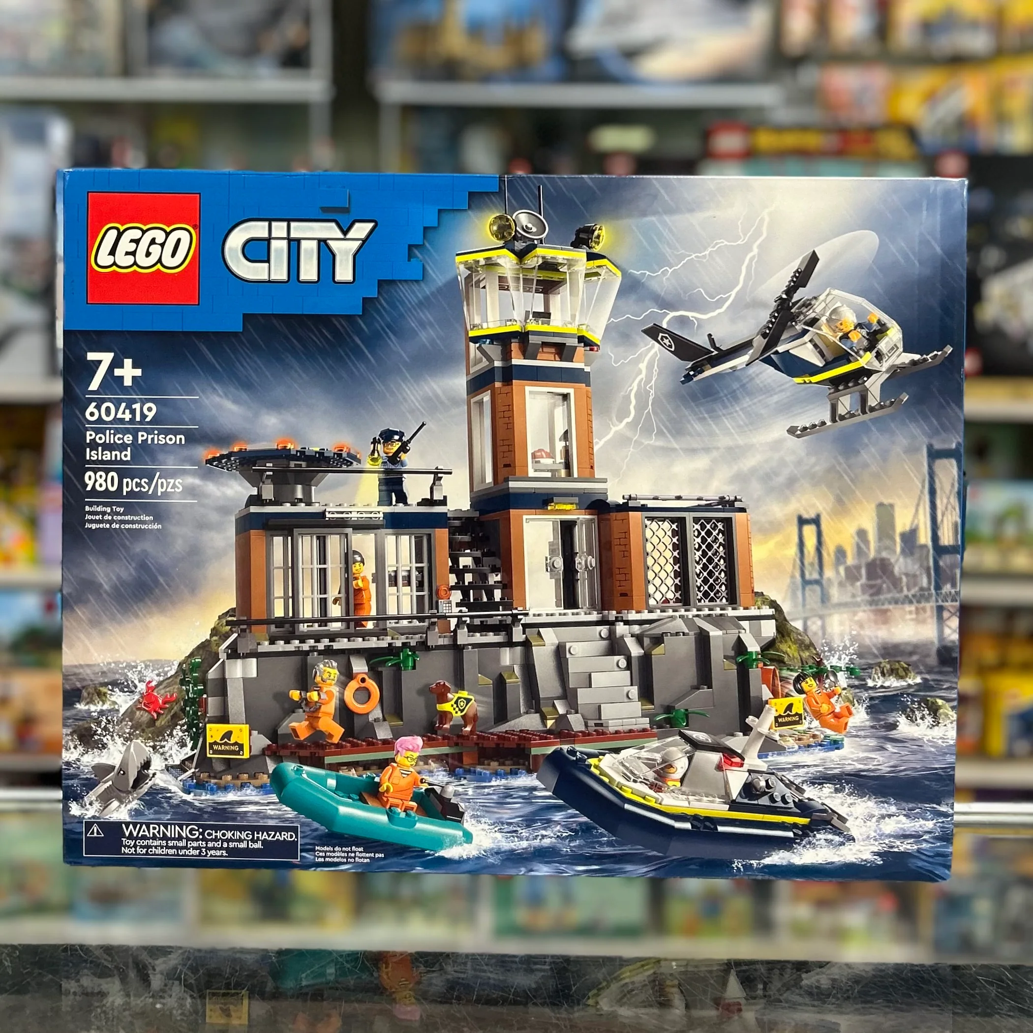 Police Prison Island, 60419 - LEGO® City Set