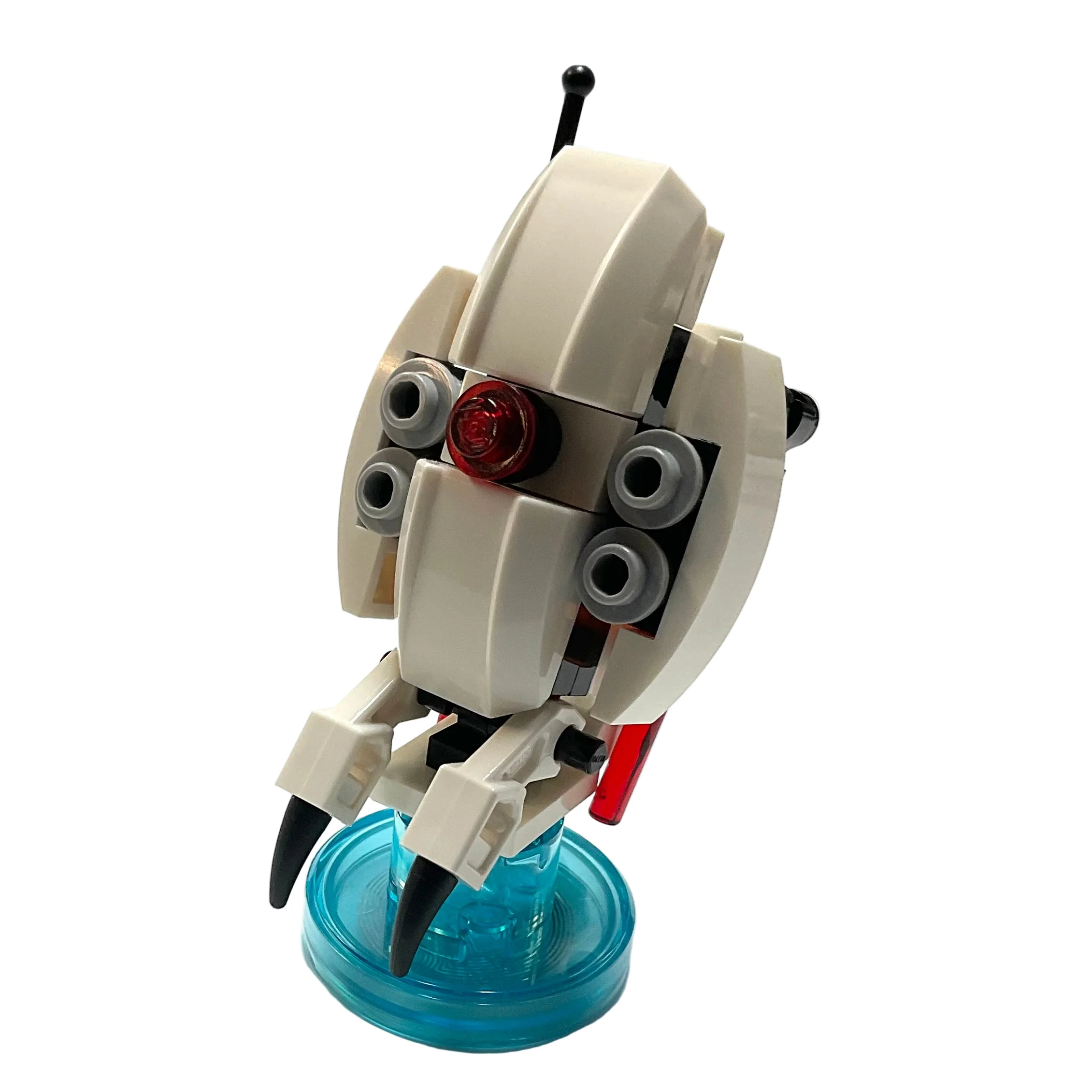 Portal 2 Sentry Turret Brick Built (Dimensions)