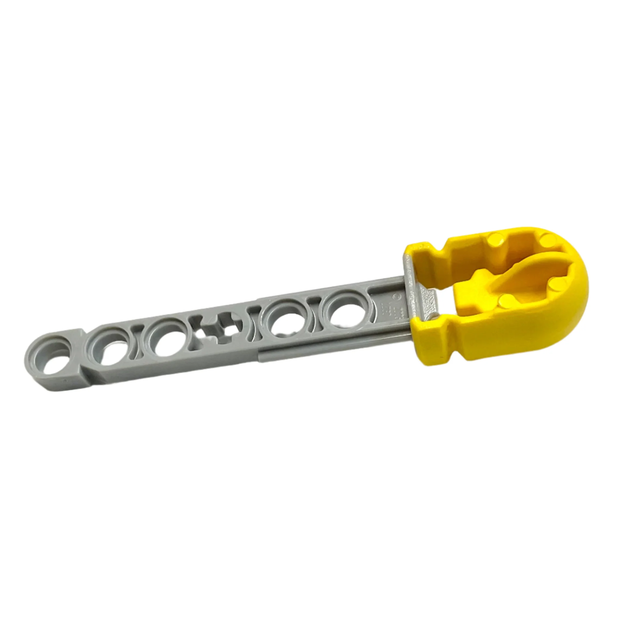 Projectile Arrow, Liftarm Shaft with Molded Yellow Flexible Rubber Hollow End Pattern, Part# 57028pb04