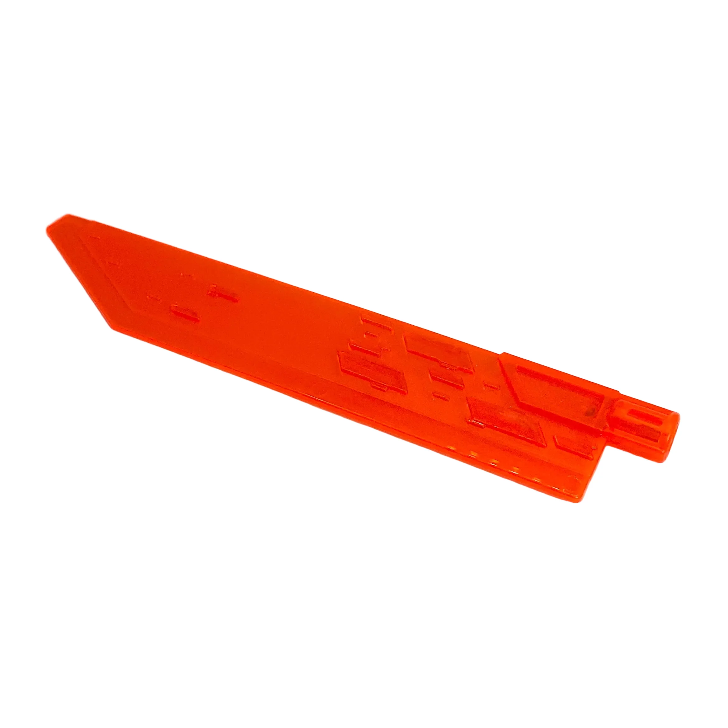 Propeller 1 Blade 14L with Axle Hole (Sword Blade), Part# 65184 - Image 4