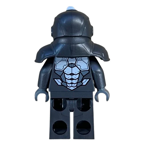 Rhino - Shoulder Armor with Light Bluish Gray Horn, sh1098 - LEGO® Marvel Minifigure - Image 4