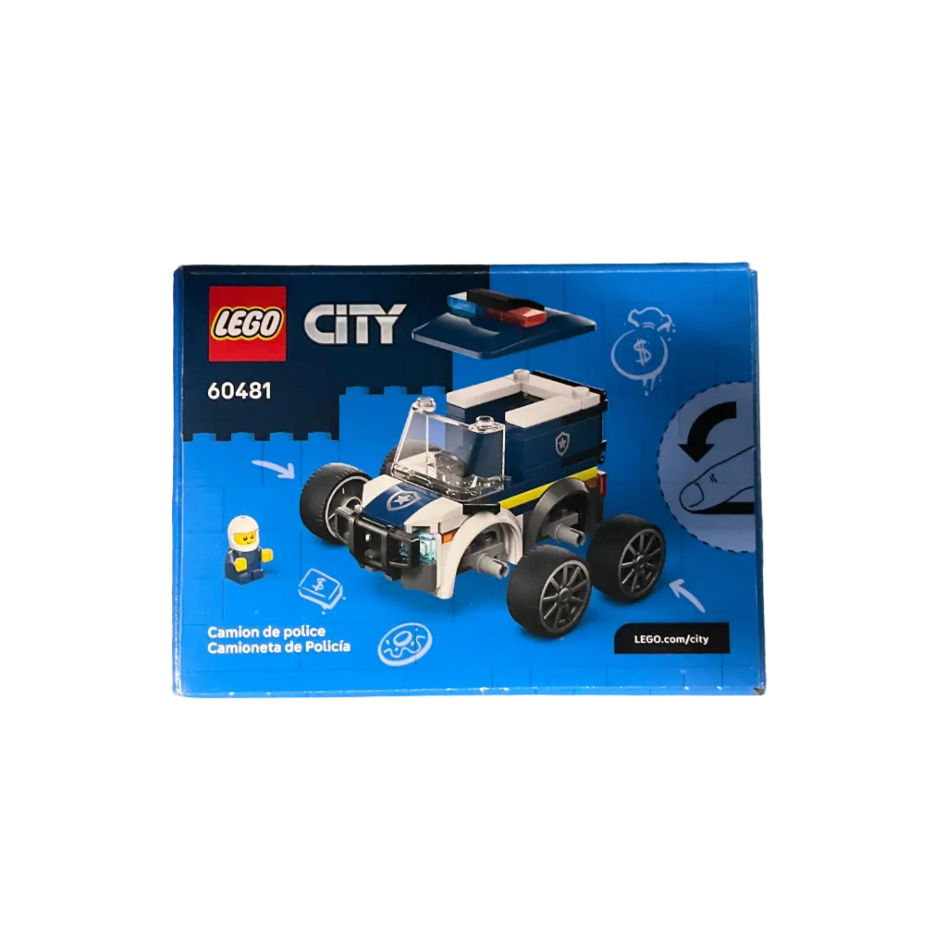 Rides – Police Truck, 60481 - LEGO® City - Image 2