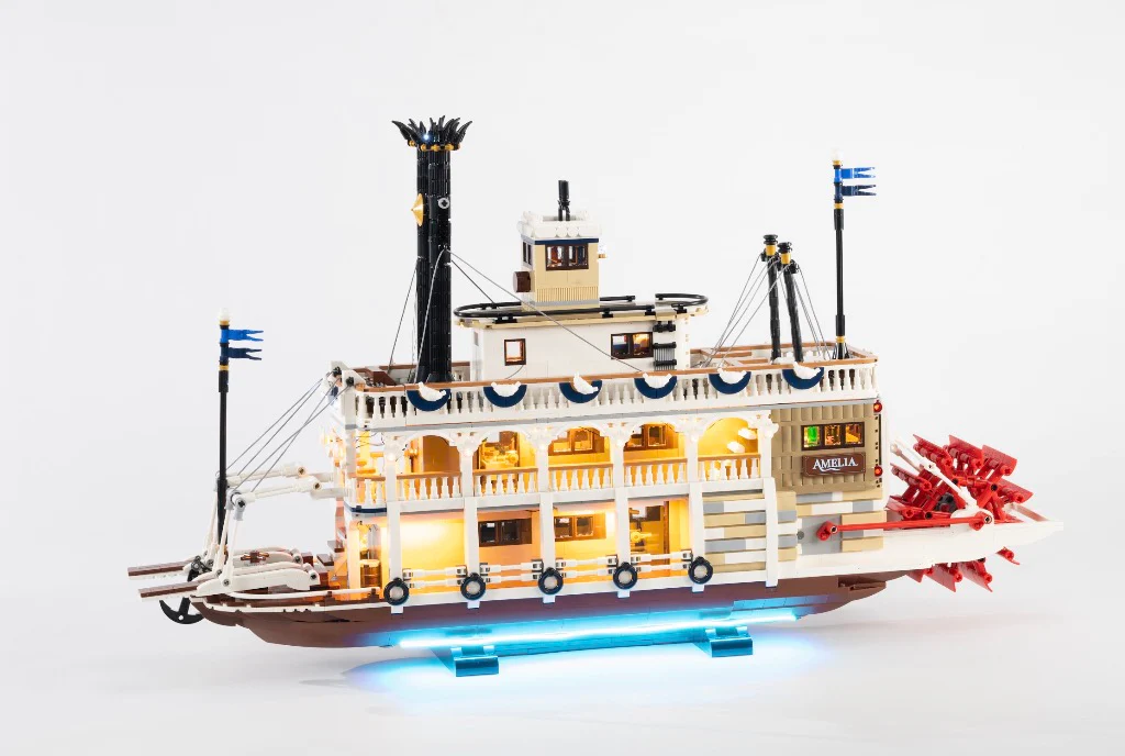 River Steamboat 21356 Custom Lighting Kit for LEGO® Set - Image 2
