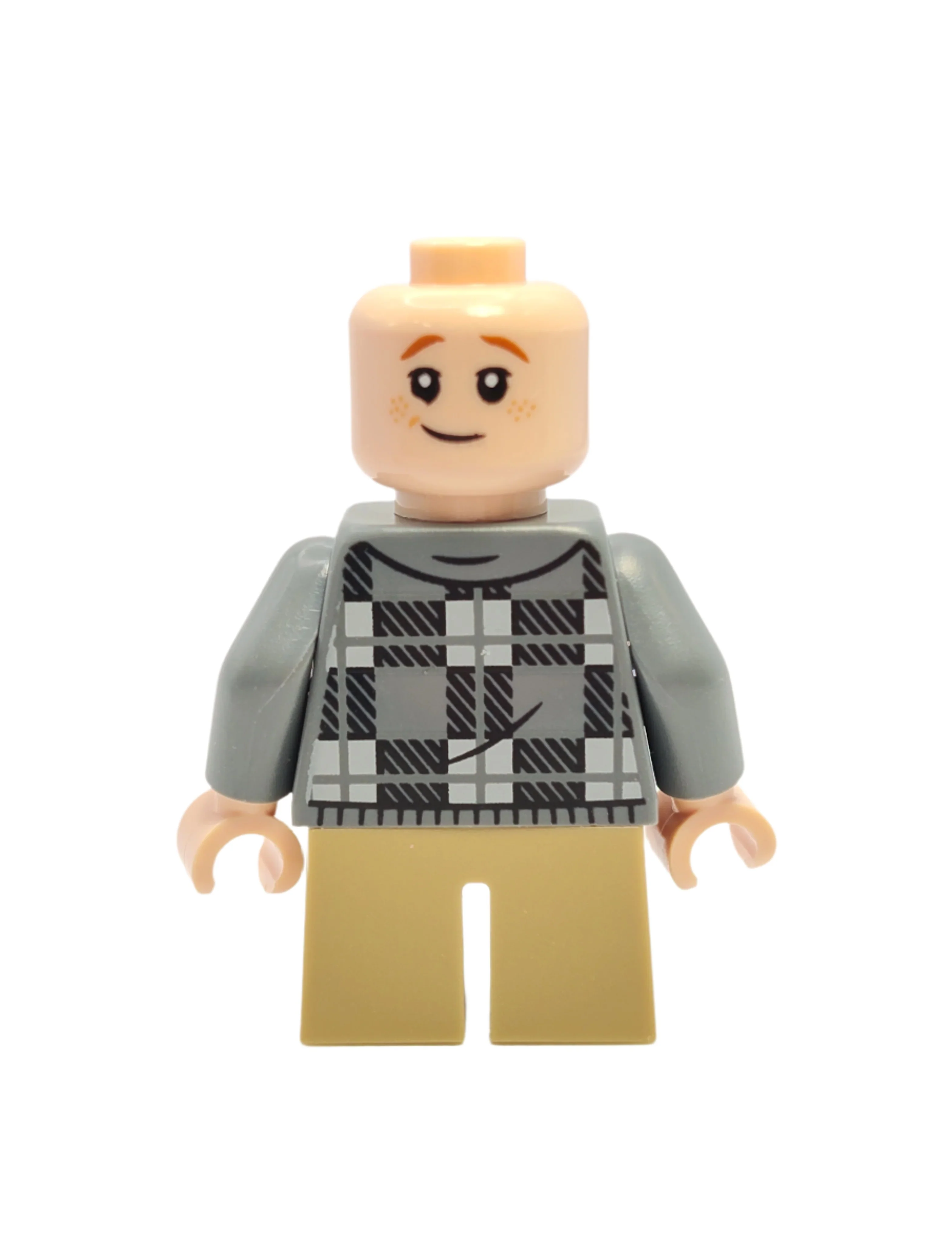 Ron Weasley - Dark Bluish Gray Plaid Jacket, hp496, LEGO® Harry Potter™ Minifigure - Image 4