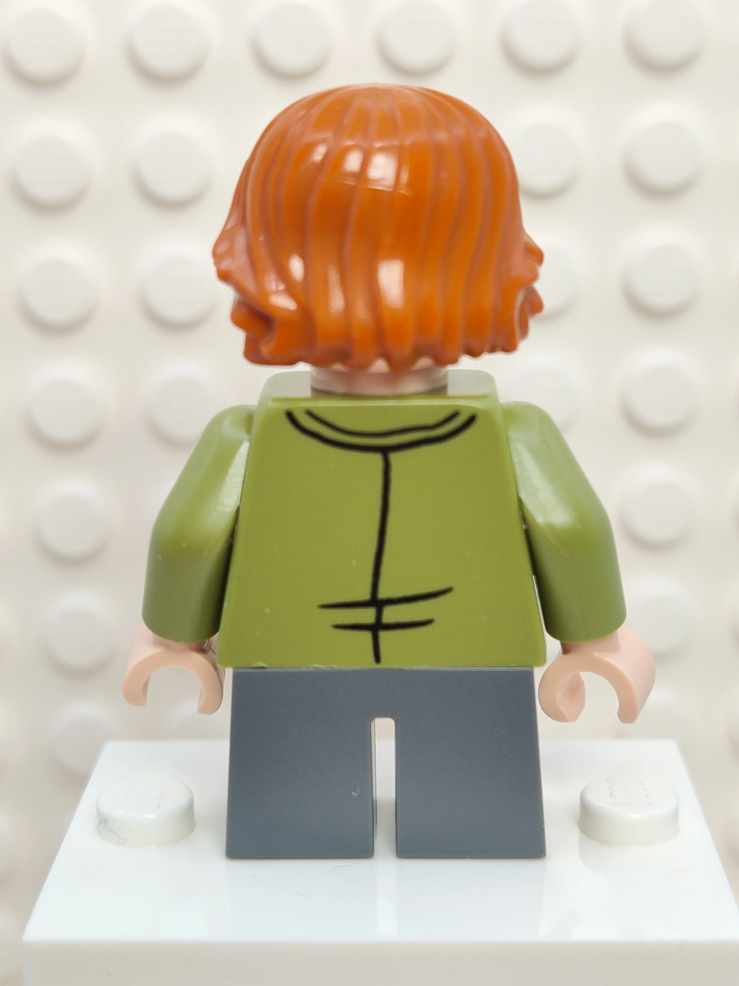 Ron Weasley - Olive Green Jacket, hp376, LEGO® Harry Potter™ Minifigure - Image 3