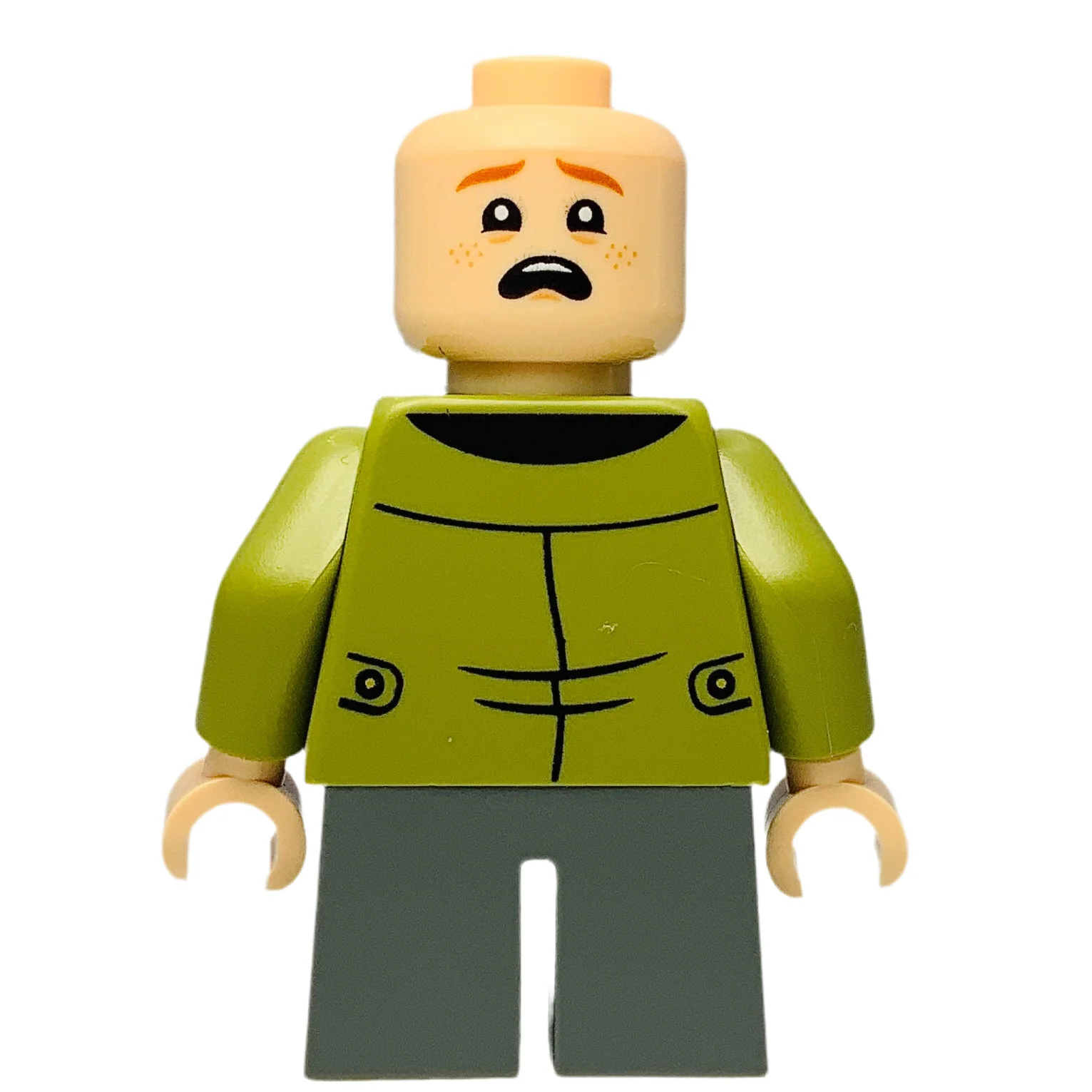 Ron Weasley - Olive Green Jacket, hp550, LEGO® Harry Potter™ Minifigure - Image 3