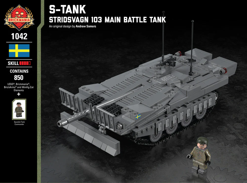 S-Tank - Stridsvagn 103 Main Battle Tank, 1042