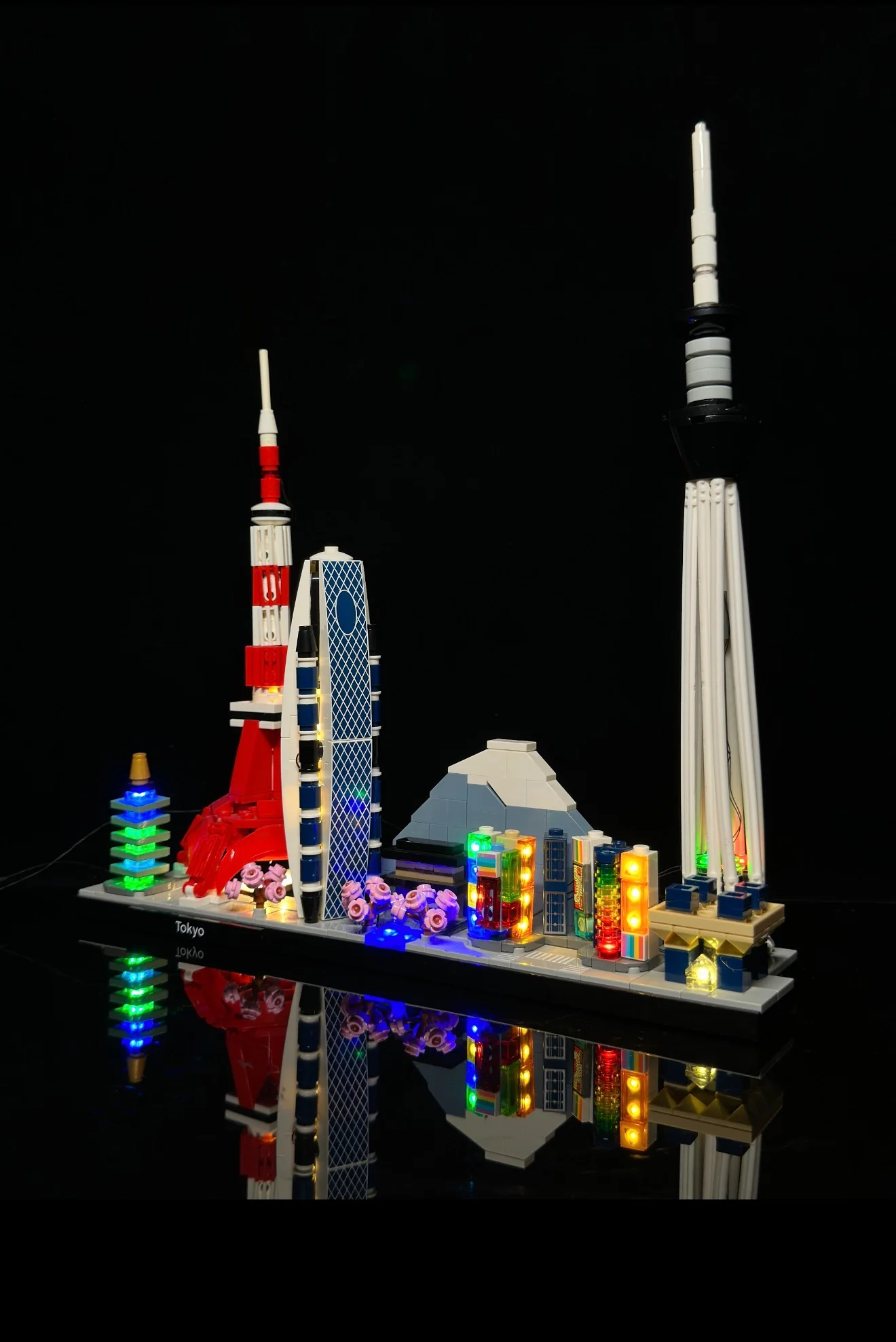 San Francisco Skyline 21043 Custom Lighting Kit for LEGO® Set