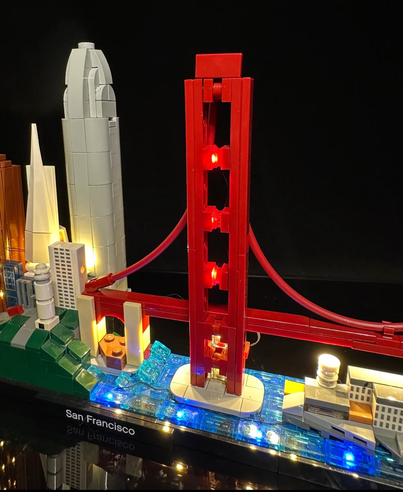 San Francisco Skyline 21043 Custom Lighting Kit for LEGO® Set - Image 4