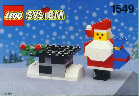 Santa and Chimney, 1549 - LEGO® Holiday Set