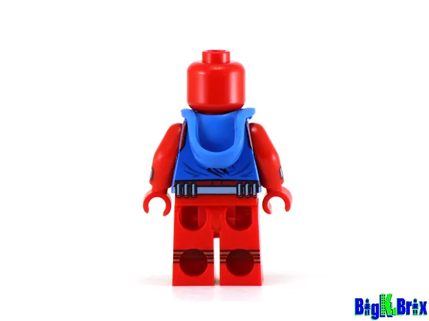 SCARLET SPIDER FIGHTER Marvel Custom Printed & Inspired Minifigure - Image 3