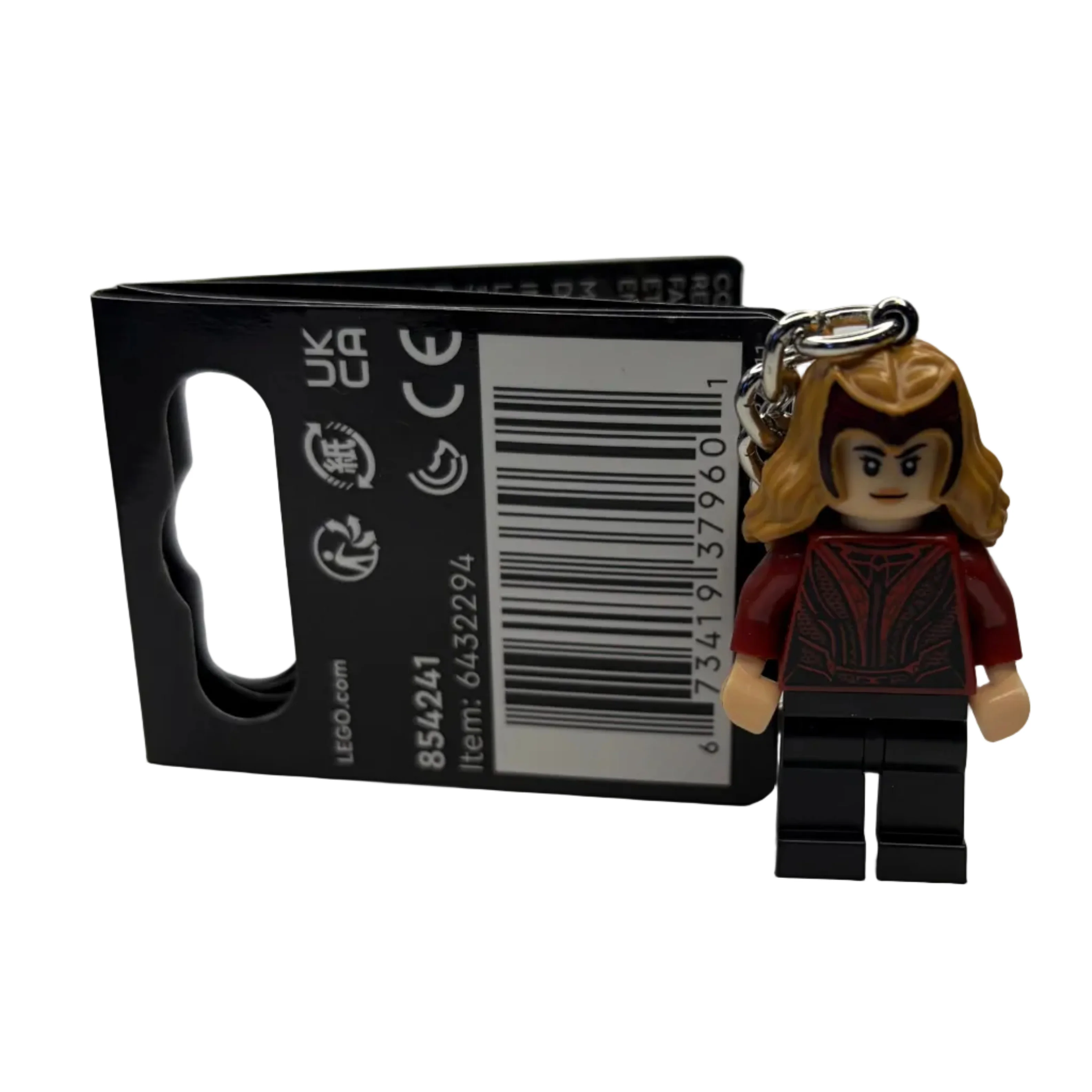 Scarlet Witch Minifigure Key Chain 854241 LEGO® Marvel Super Heroes - Image 2