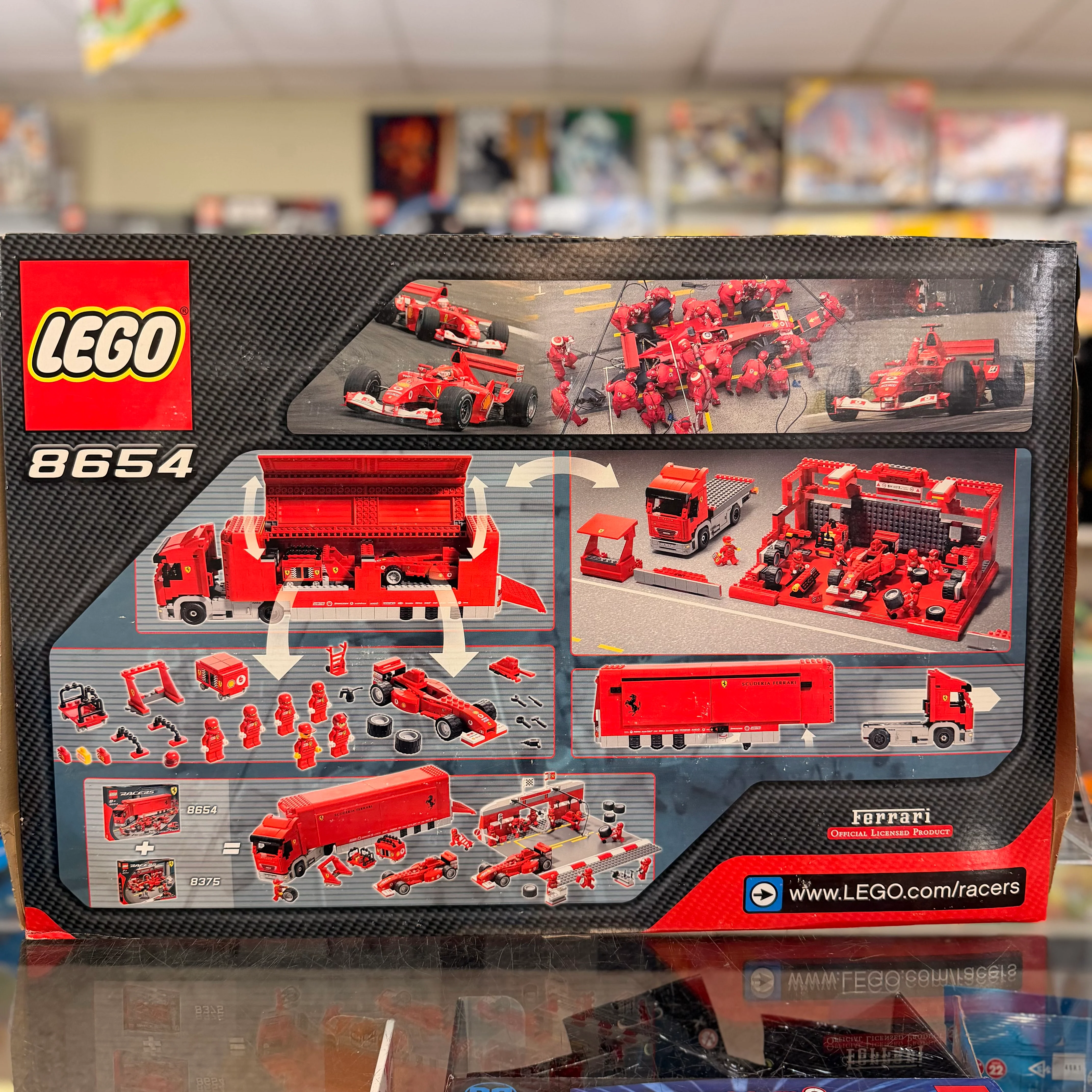 Scuderia Ferrari Truck, 8654 - LEGO® Racers - Image 2