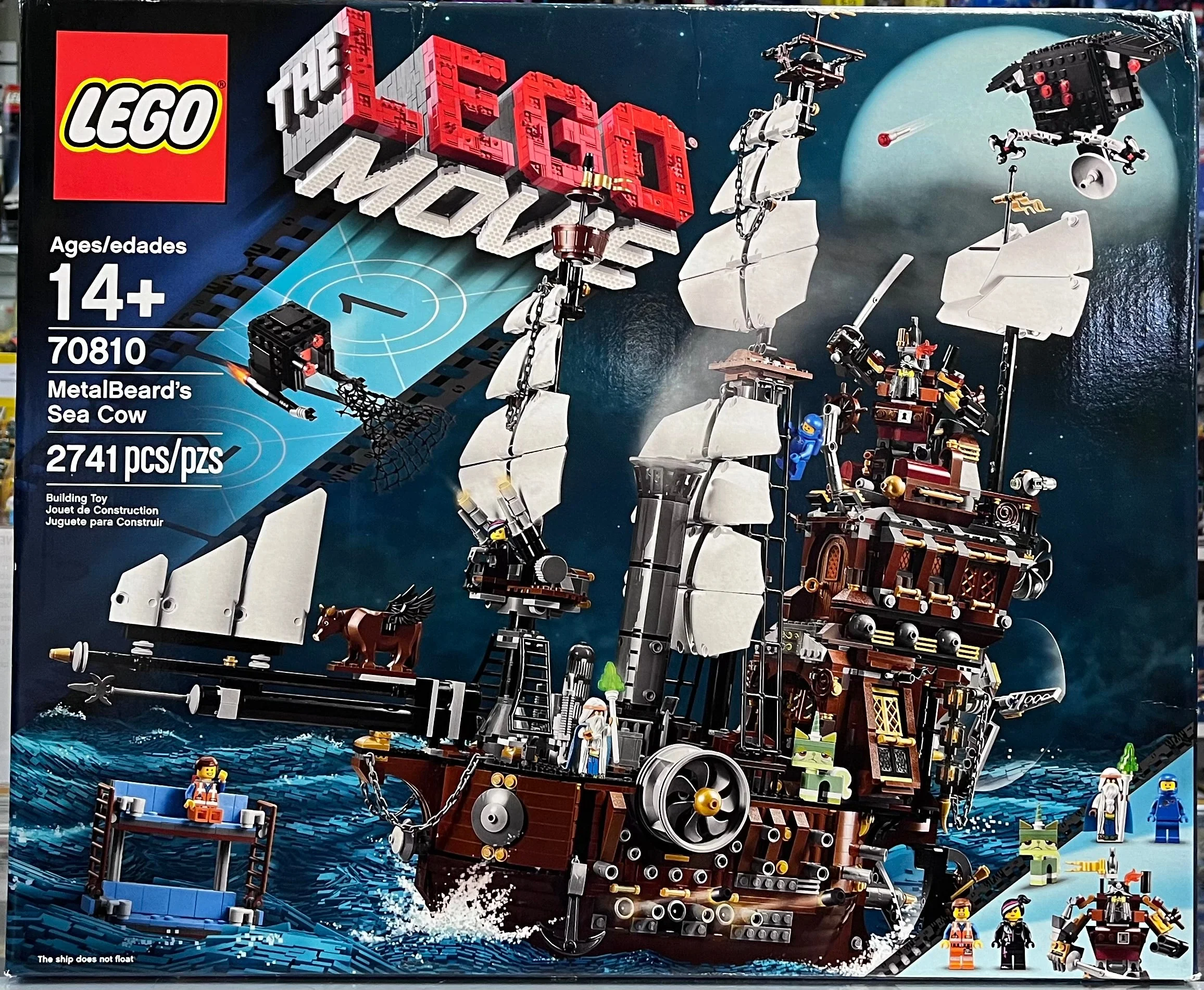 70810 - MetalBeard's Sea Cow - EMPTY BOX ONLY - Image 2