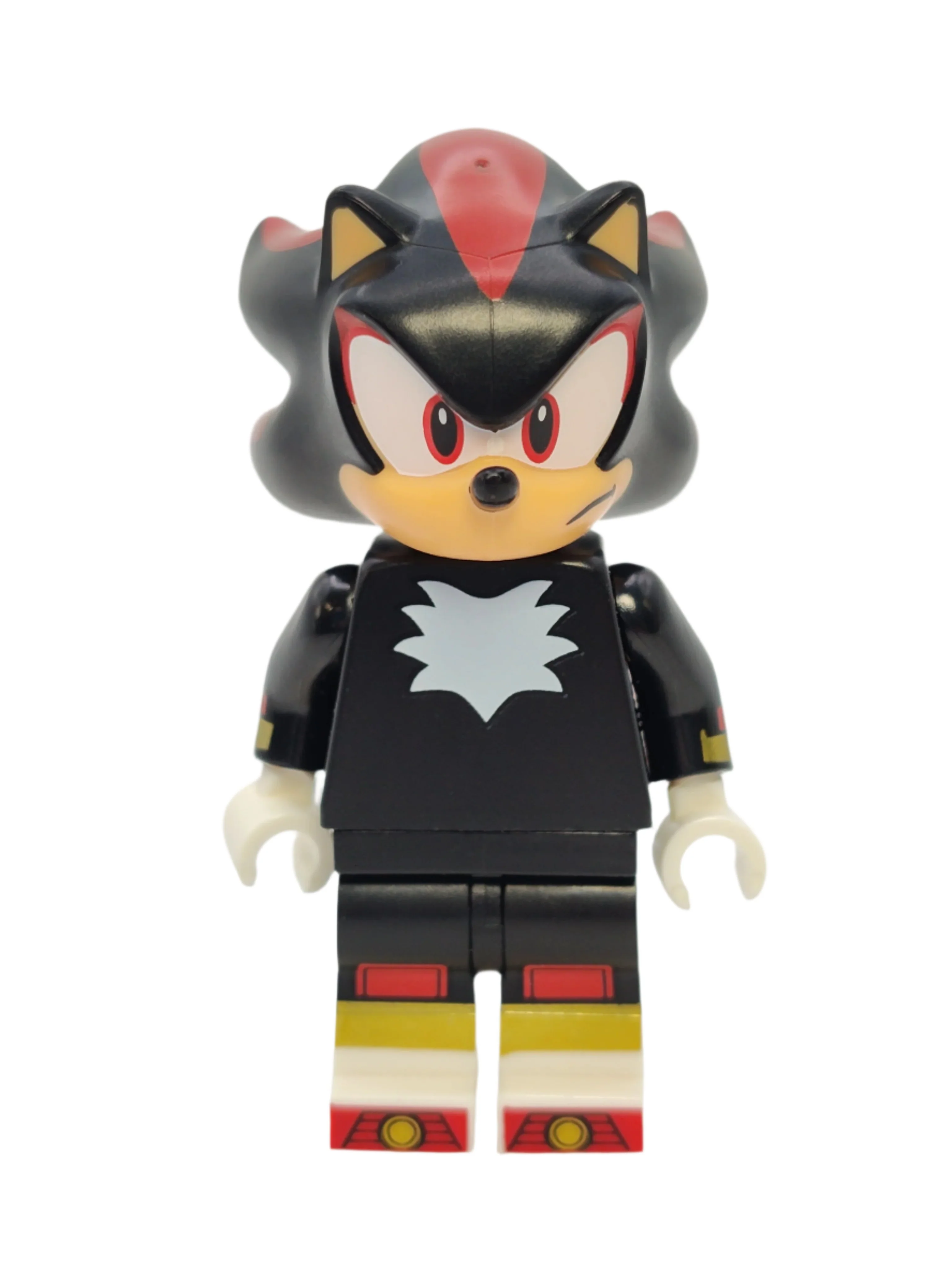 Shadow the Hedgehog - Closed Mouth, son012 - LEGO® Sonic Minifigure