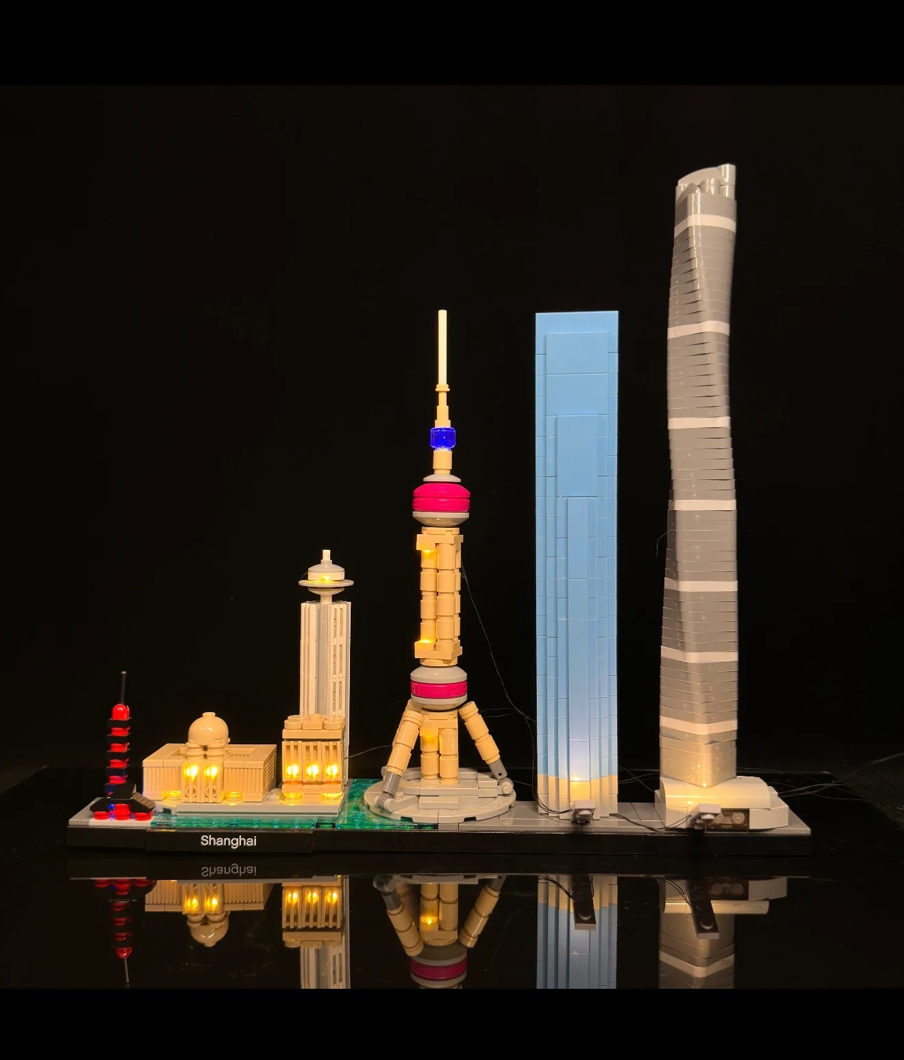 Shanghai Skyline 21039 Custom Lighting Kit for LEGO® Set