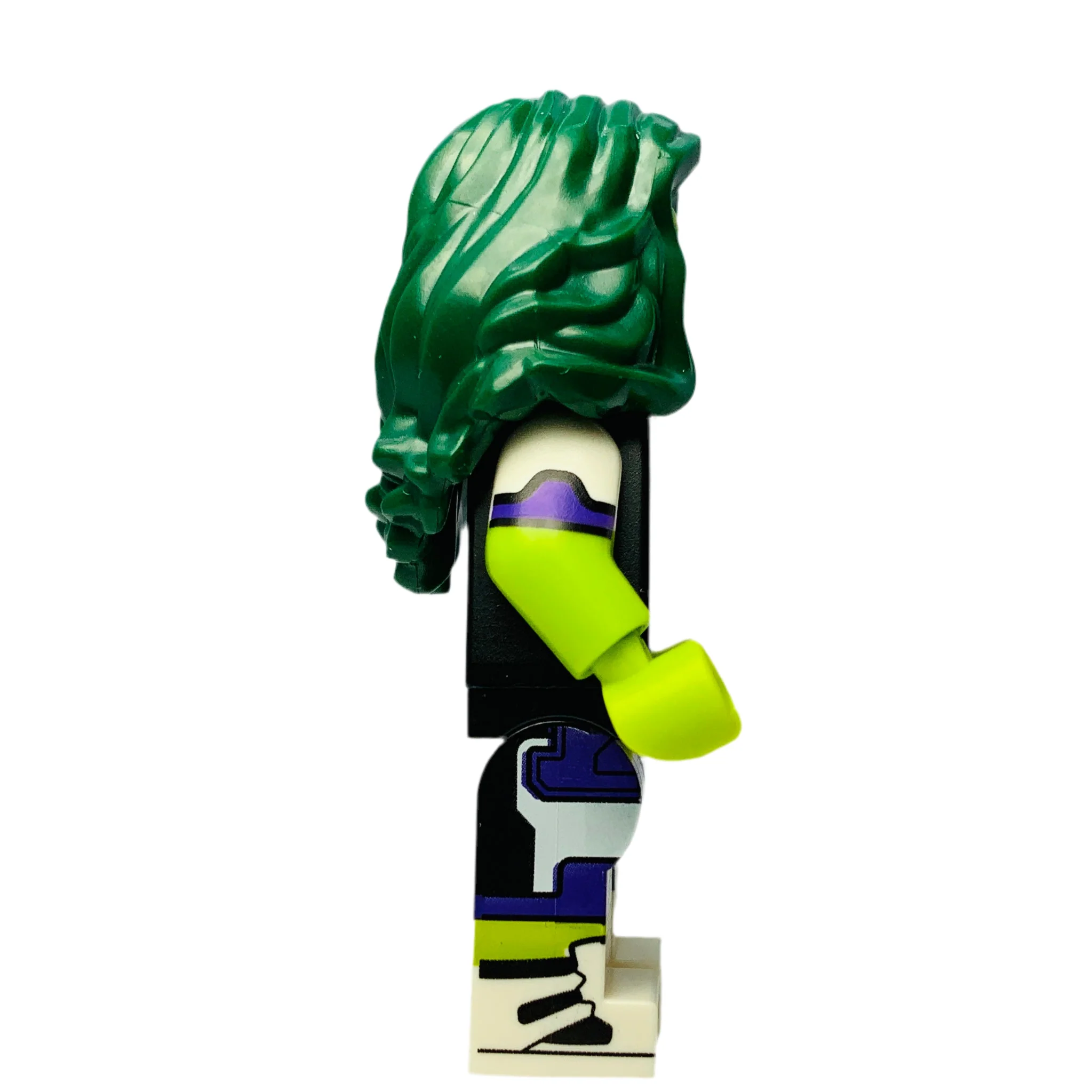 She-Hulk, Marvel Studios, Series 2, colmar2-5, LEGO® Marvel Minifigure - Image 3