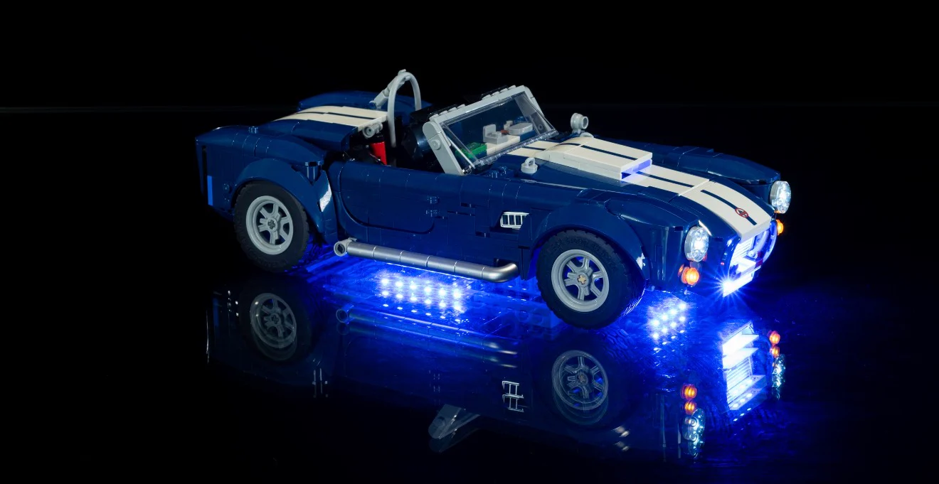 Shelby Cobra 427 S/C 10357 Custom Lighting Kit for LEGO® Set