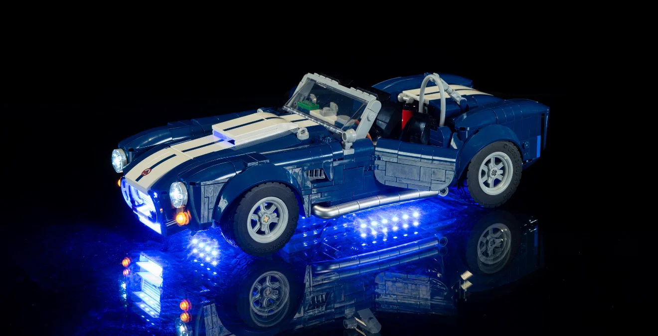 Shelby Cobra 427 S/C 10357 Custom Lighting Kit for LEGO® Set - Image 3
