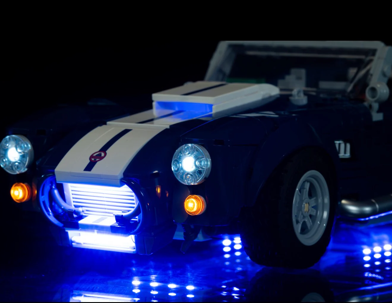 Shelby Cobra 427 S/C 10357 Custom Lighting Kit for LEGO® Set - Image 6