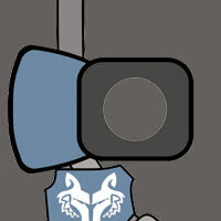 Shoulder Cloth Heavy Wolfpack Style- CAC