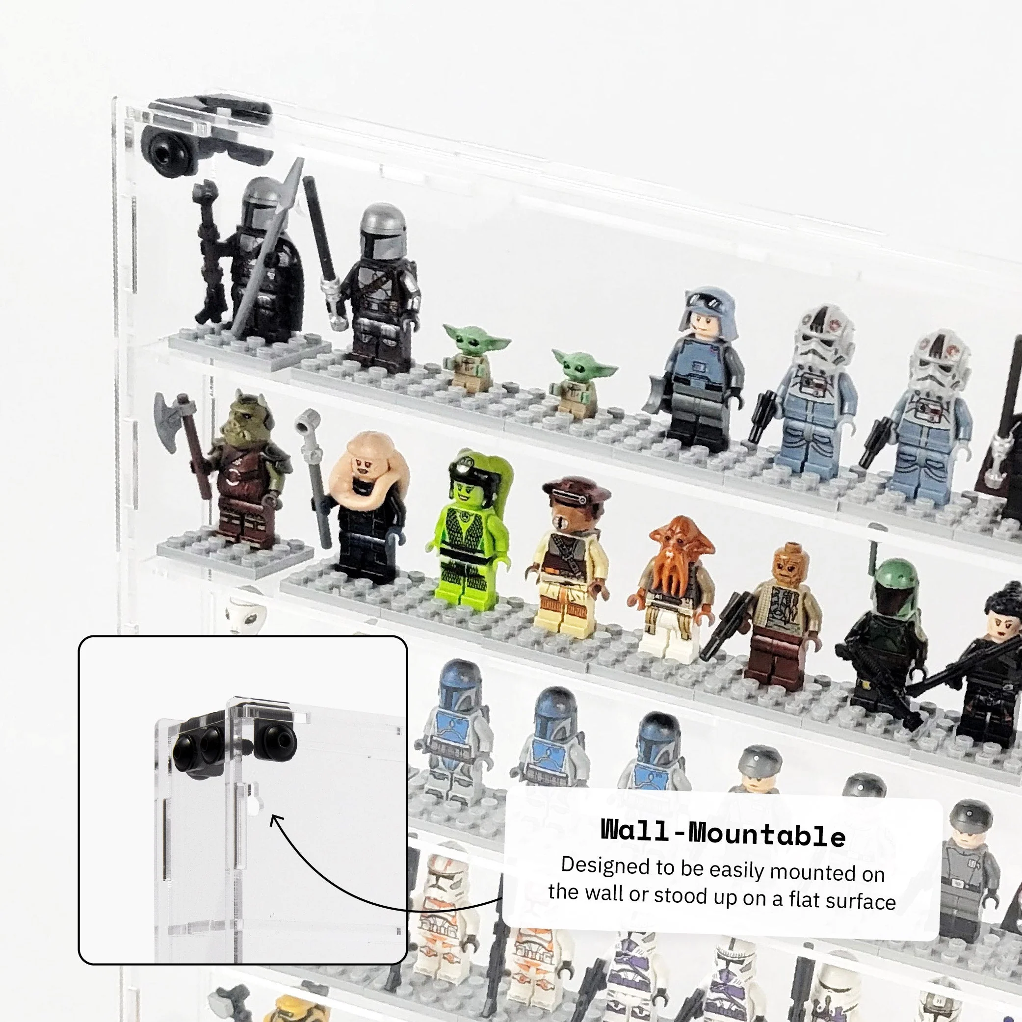 Single Mini Figure Polybag Display Case - Image 4
