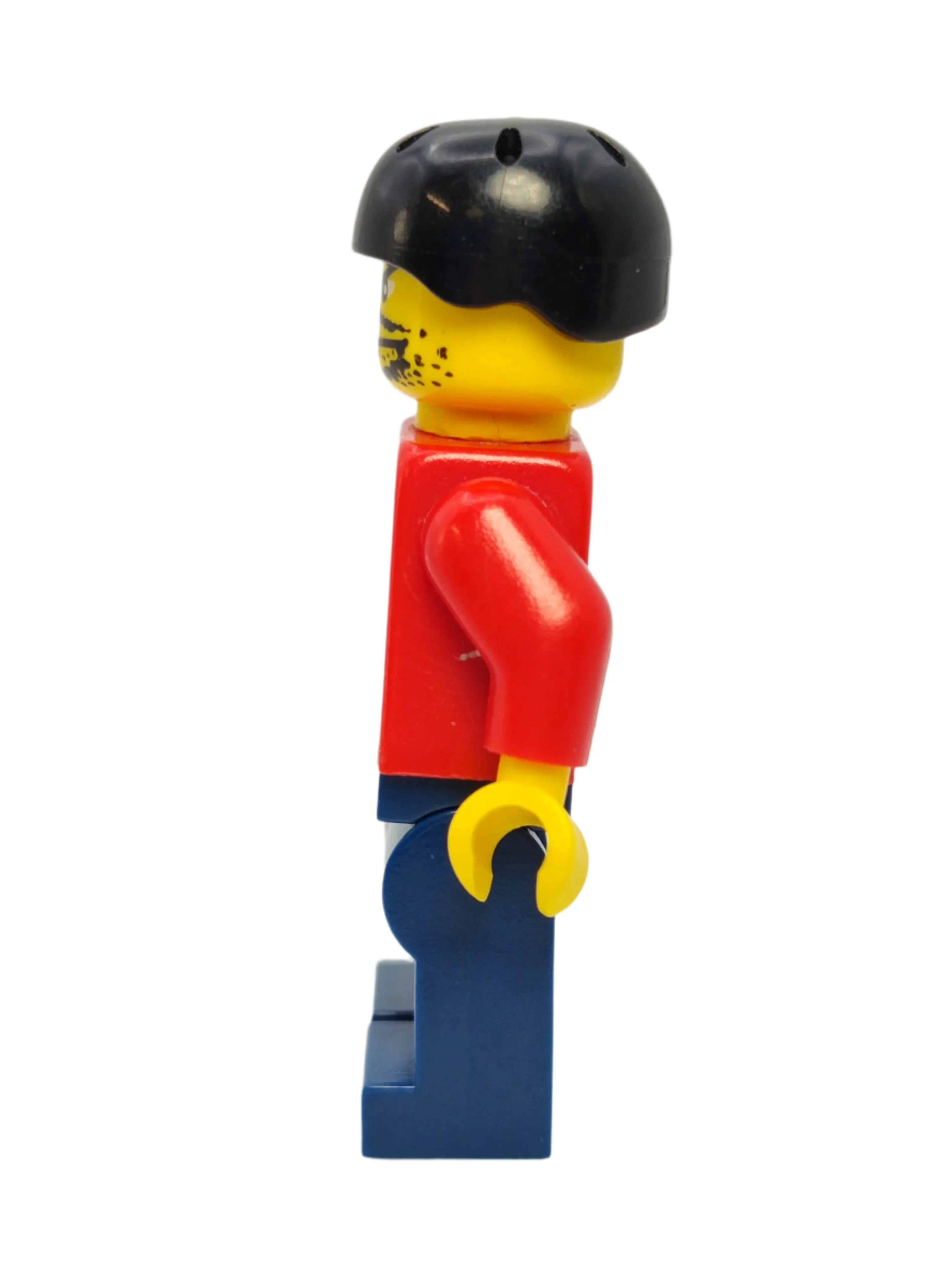 Skateboarder - Red Shirt with Silver Logos, gg001 - Image 2