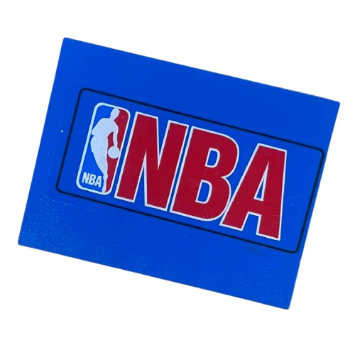 Slope 10 6 x 8 with NBA Logo Red Pattern (Sticker), Part# 4515pb016