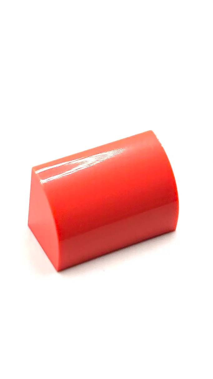 Slope, Curved 1 x 2 with Bottom Stud Holder, Part# 37352 - Image 2