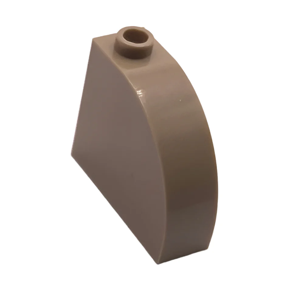 Slope, Curved 3 x 1 x 2 with Hollow Stud, Part# 33243 - Image 3